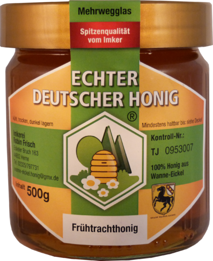 Echter Deutscher Honig Frühtracht 500g
