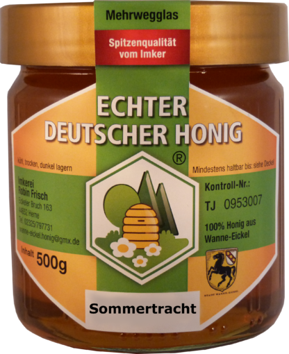 Echter Deutscher Honig Sommertracht 500g